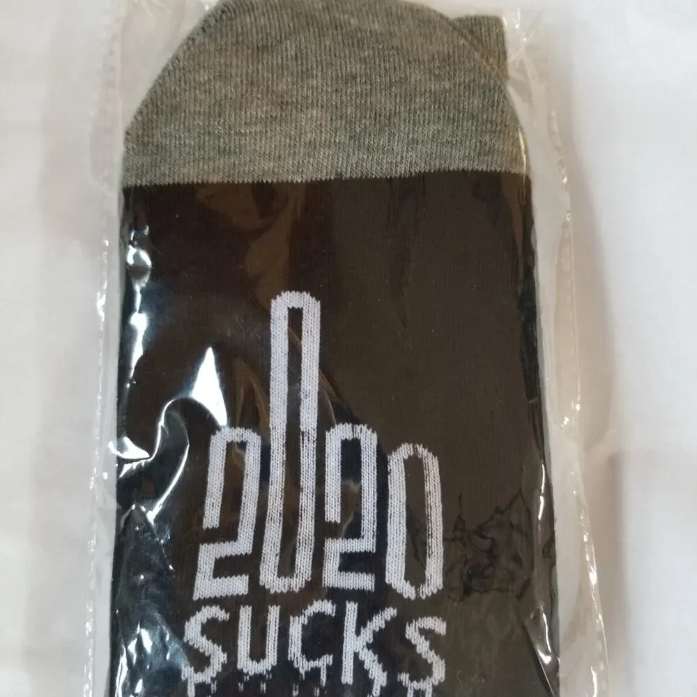 Covid 2020 Socks! NEW Joke Socks Men's‎ or Women's Unisex Comfortable One Size